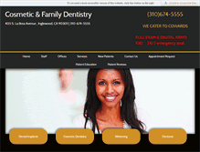 Tablet Screenshot of newsmiledental.com